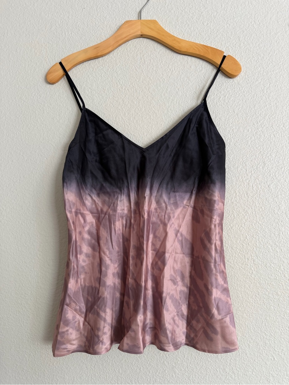Johnny Was Jade Victorine Slip Bias Camisole Midnight Rose Size Small NWT